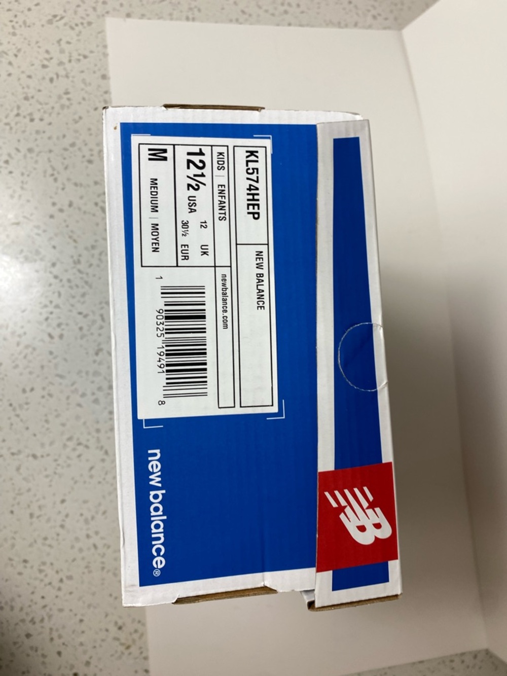 New Balance Kids' Green Athletic Sneakers - Picture 5 of 5